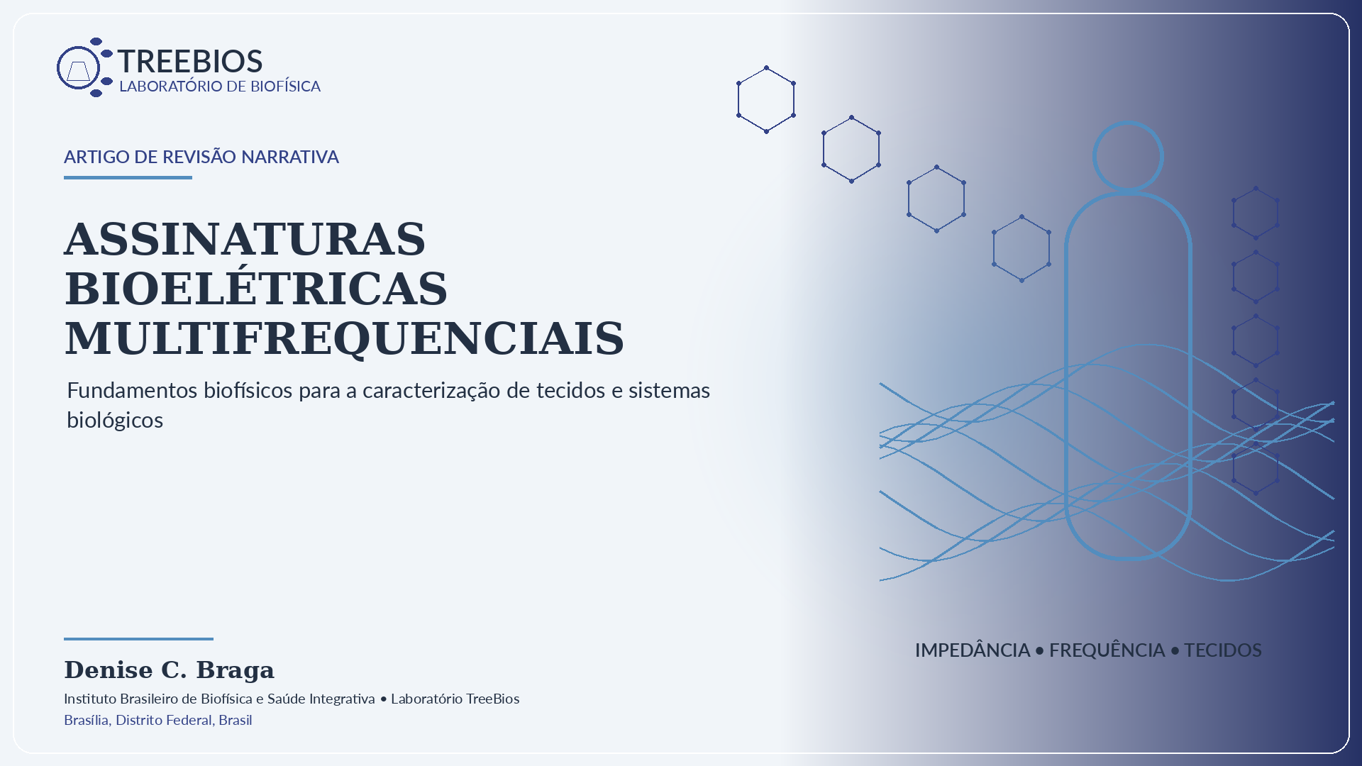 Capa do artigo Assinaturas bioelétricas multifrequenciais