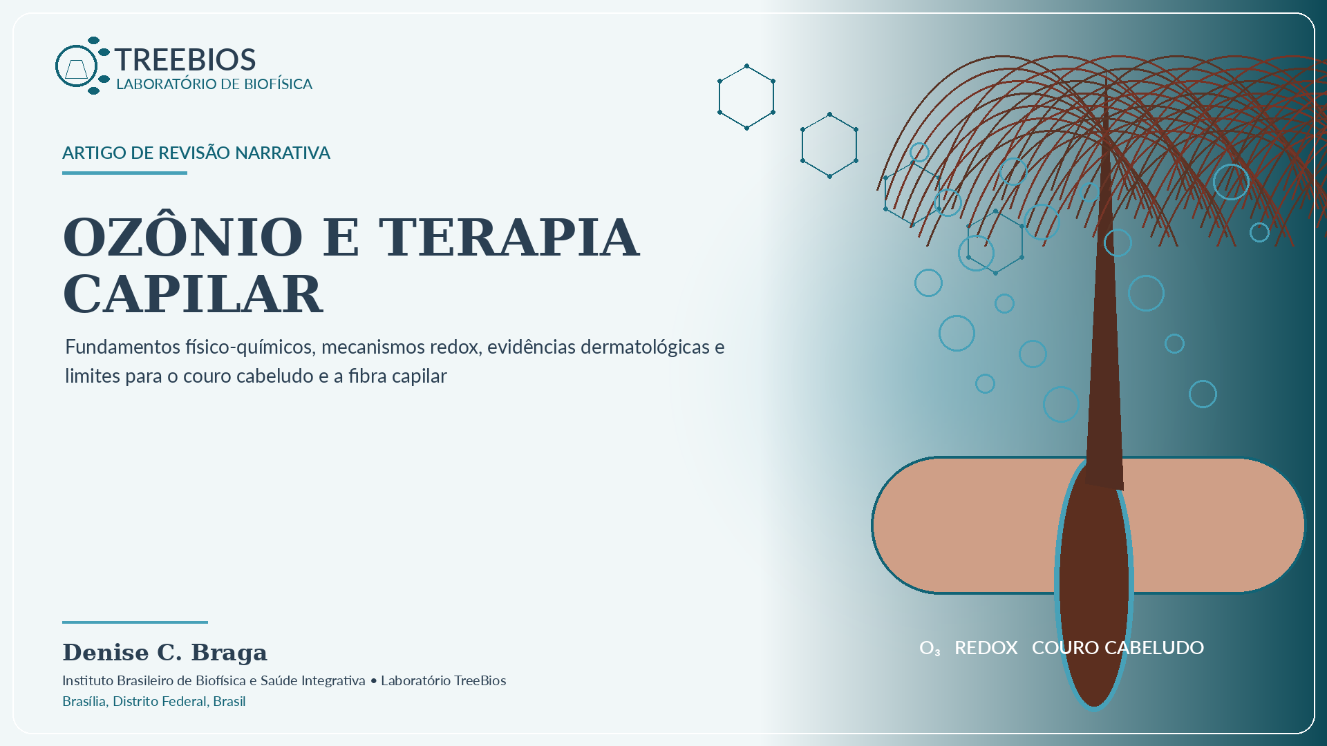Capa do artigo Ozônio e terapia capilar