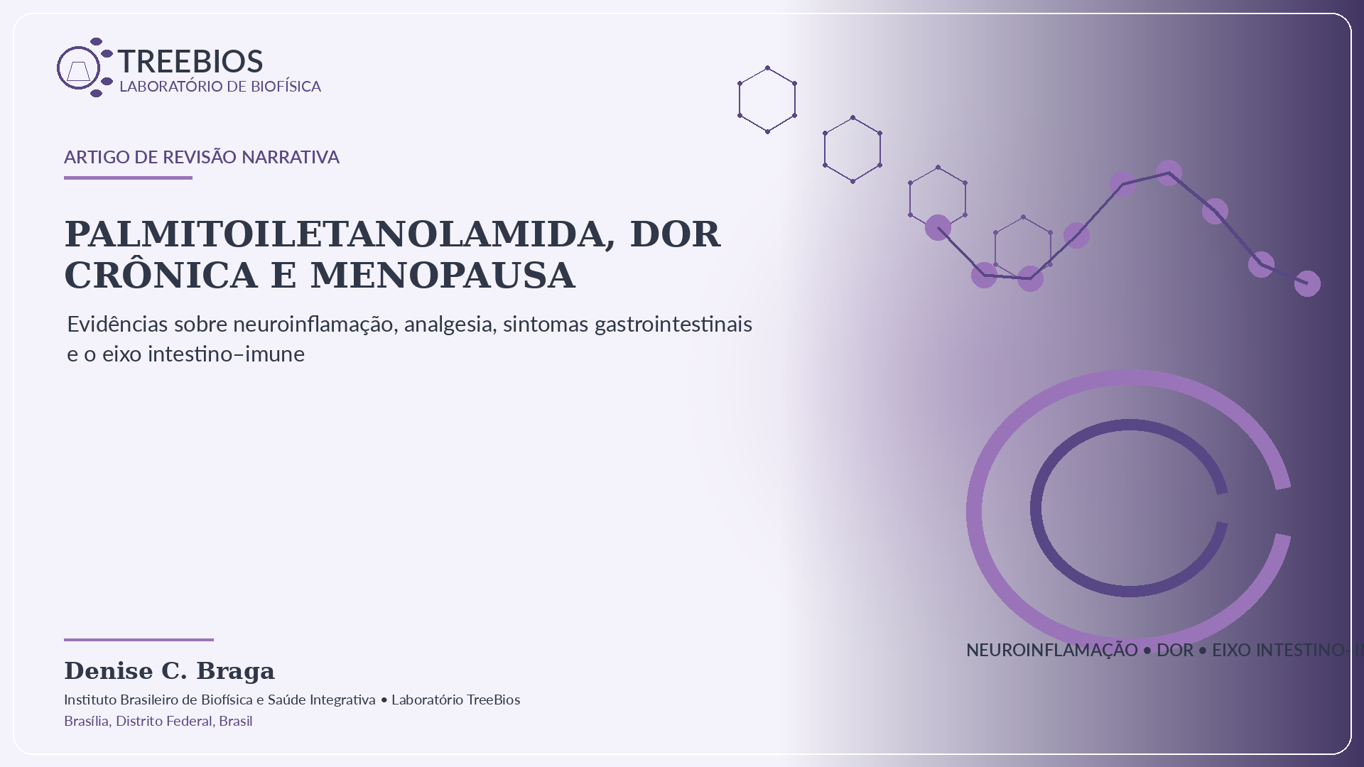 Capa do artigo Palmitoiletanolamida, dor crônica e menopausa